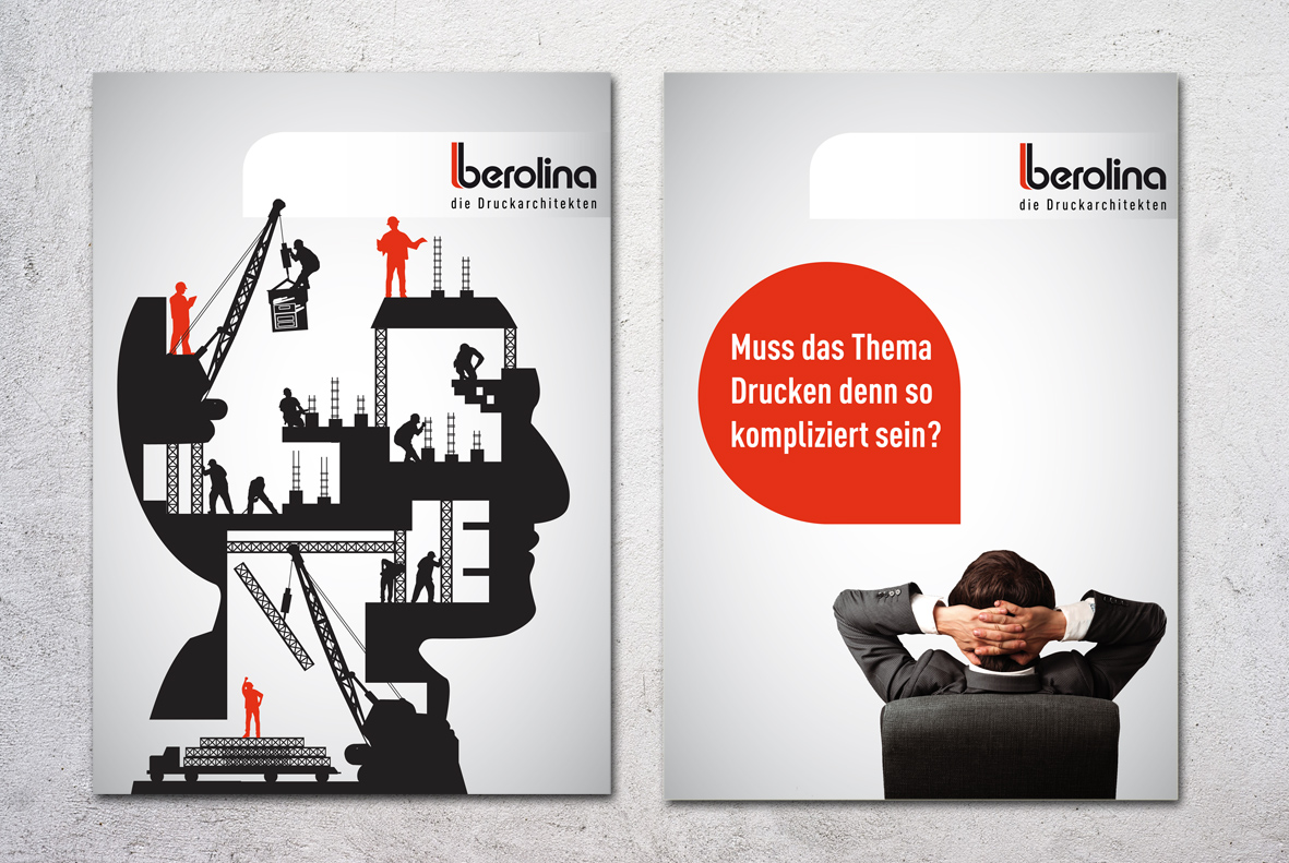 Klassische Printmedien Imagebroschüre