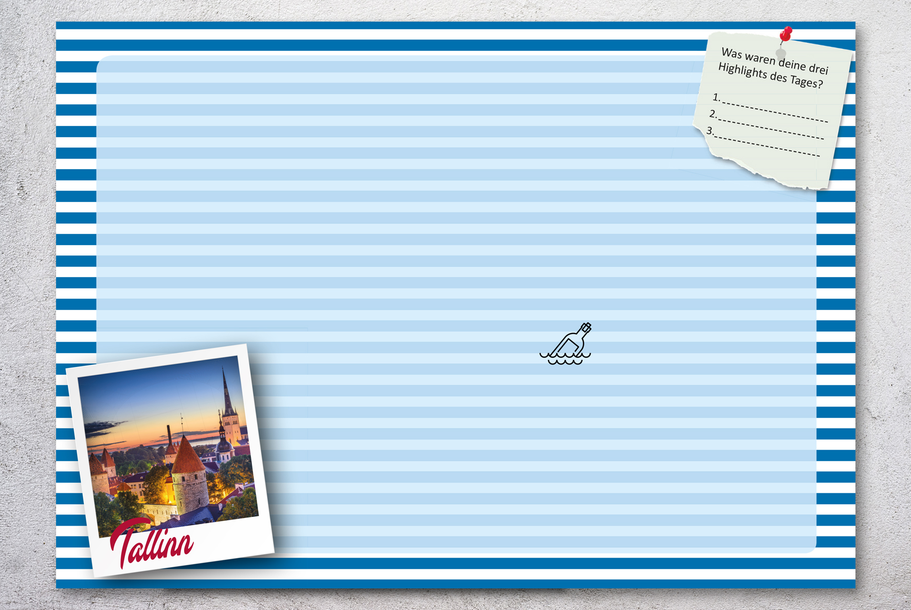design jm Editorial Design Reisetagebuch (innen)